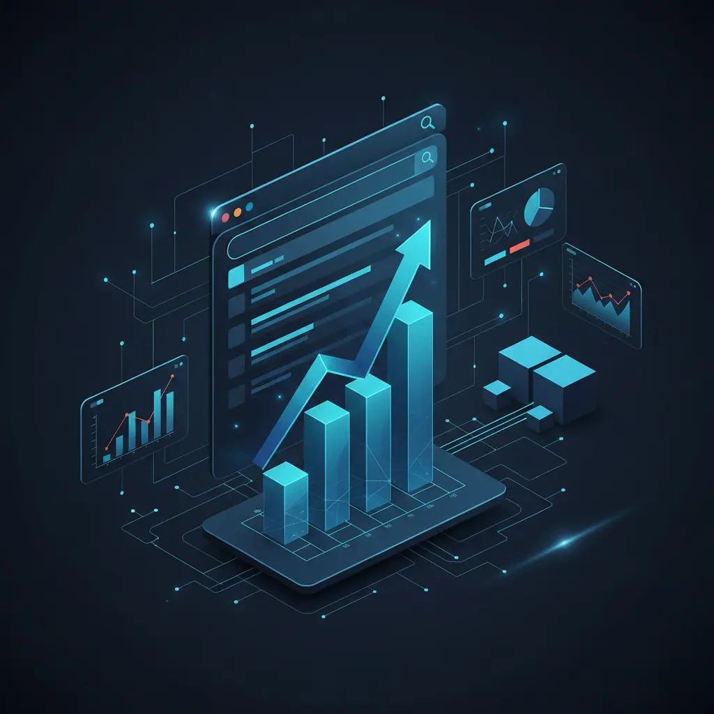 SEO service focused on organic traffic growth, search engine visibility, and data-driven digital marketing strategy
