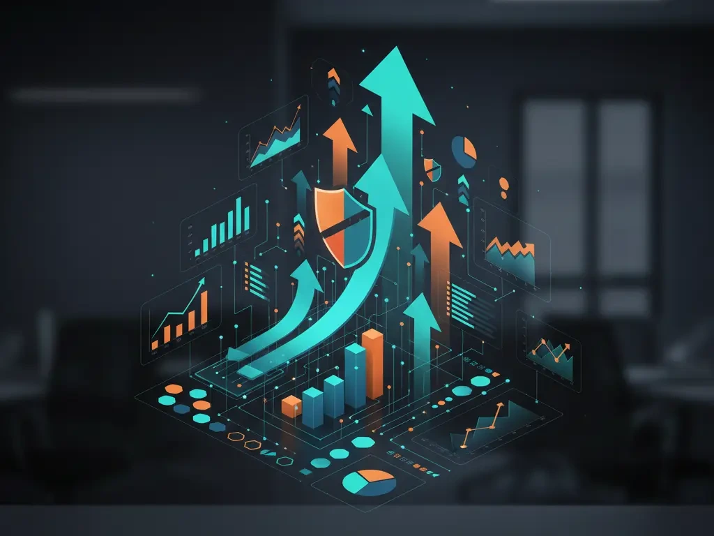 Strategic marketing growth visualization for case studies
