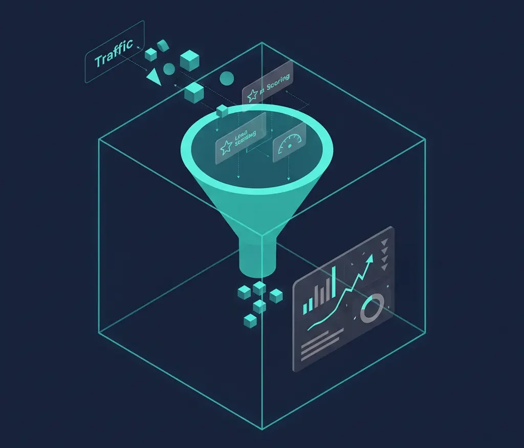 lead generation and qualification funnel for service-based businesses